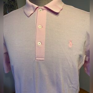 Ralph Lauren Light Pink Polo Shirt
